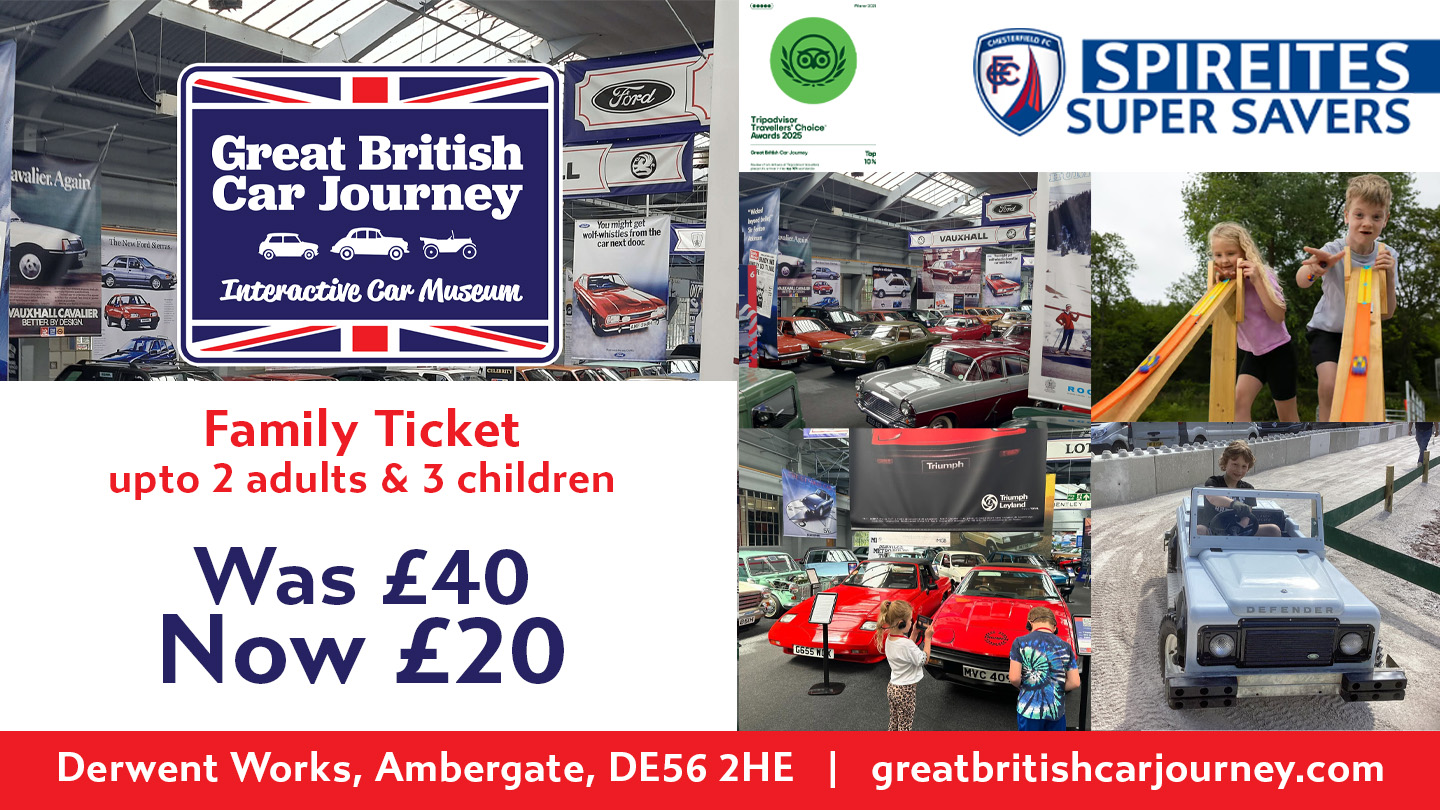 Great British Car Journey - Family Ticket Only £20 - Image 2